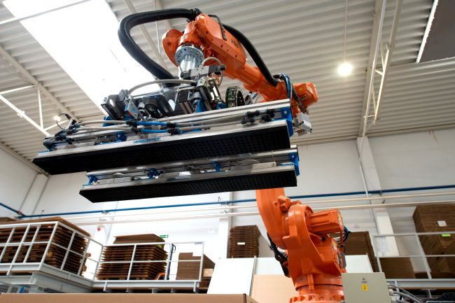 Nowoczesne roboty pakujące